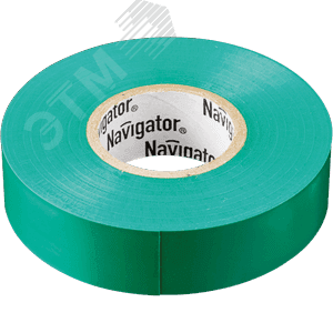 Navigator Group 17353 Изолента ПВХ зеленая 15мм 20м