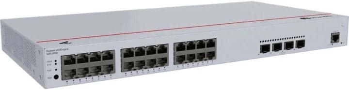 98012518 HUAWEI S220S-24P4JX (L2, 24*10/100/1000BASE-T ports (400 W PoE+), 2*10GE SFP+ ports, 2*2.5GE SFP ports, built-