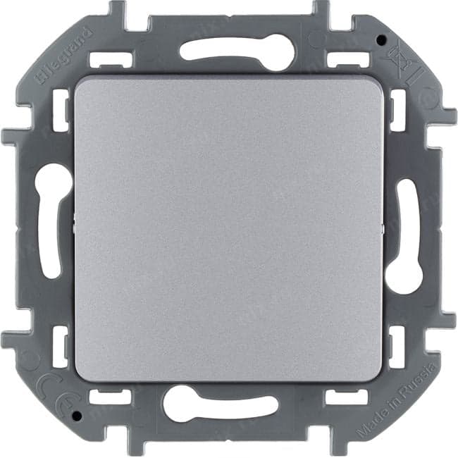 Legrand 673652 Переключатель одноклавишный INSPIRIA 10 AX 250 В~ алюминий