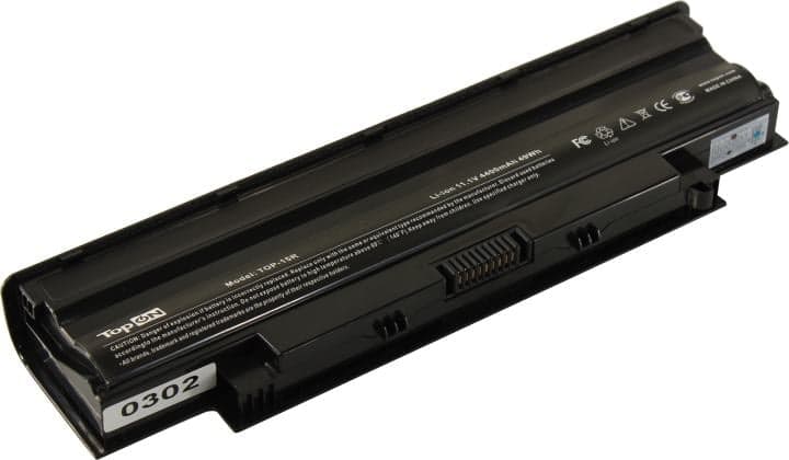 TopON TOP-15R <83374> аккумулятор для ноутбуков Dell (Li-Ion, 11.1V, 4400mAh, 49Wh)