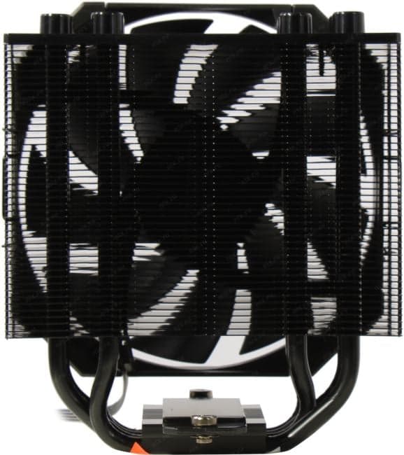 ID-Cooling <ID-CPU-SE-224-XTS MINI BLACK> (4пин,115x/1200/1700/AM4/AM5, 31.5дБ,700-1600об/мин, Al+тепл.трубки)