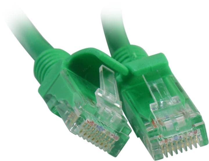 ExeGate <UTP-RJ45-RJ45-5e-2M-GN> Patch Cord UTP кат.5e, 2м, зелёный <EX258675RUS>