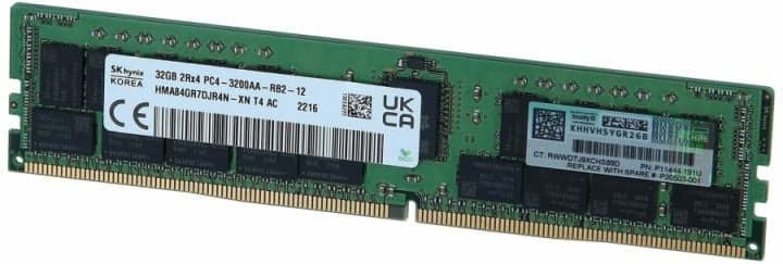Original Hynix <HMA84GR7DJR4N-XN> DDR4 RDIMM 32Gb <PC4-25600> ECC Registered