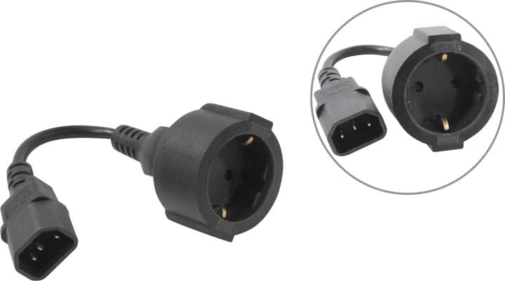 Filum <FL-APC10-EU-C14-0.15M> Кабель питания CEE 7/3- С14, 0.15м <873351>