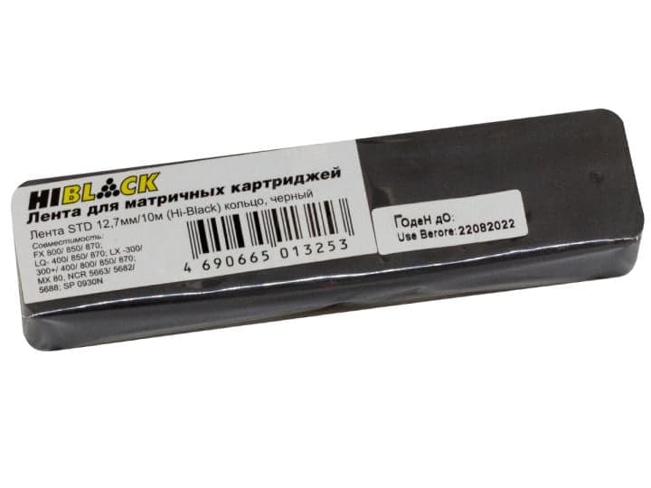 Лента для картриджа Hi-Black (STD, 12.7мм/10м, Black) для FX800/850/870,LQ400/850/870,LX300/400/800
