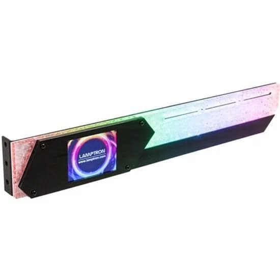 LAMP-HM022 Кронштейн для поддержки видеокарты Lamptron HM022-Horizontal GPU Holder with 2.2" Display
