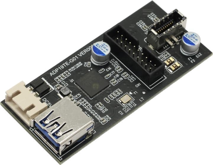 Espada <EiD20EM> Плата расширения портов USB3.0 (внутренний 4-port USB3.0 hub)