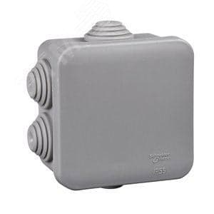 КОРОБКА РАСПРЕДелительНАЯ ОТКРЫТОЙ УСТАНОВКИ 70X70X40 DIY IMT350901 Schneider Electric