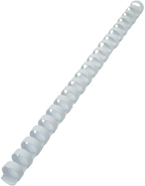 Fellowes <53466> Пластмассовые гребёнки для переплёта (White, d=14мм, уп. 100 шт)