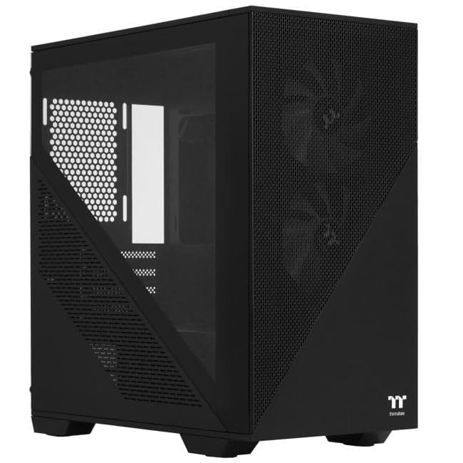 Minitower Thermaltake <CA-1S4-00S1WN-00> Black Divider 170 TG ARGB MicroATX без БП, с окном