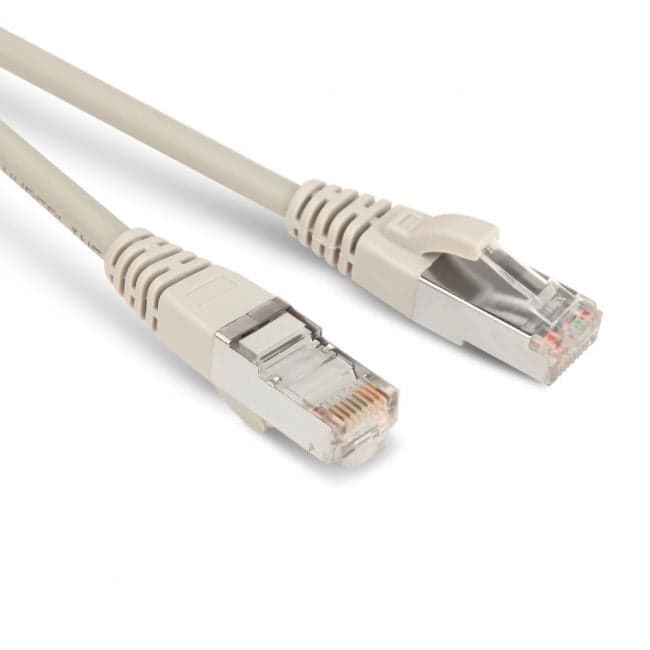 Hyperline <PC-LPM-STP-RJ45-RJ45-C5e-20M-LSZH-GY> Patch Cord FTPкат.5e LSZH, 20м, серый