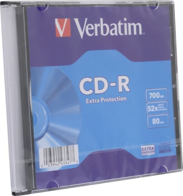 CD-R Verbatim 700Mb 52x speed <43347/43415>