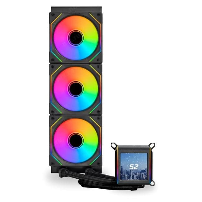 Lian Li Galahad II LCD SL-Infinity 360 Black (G89.GA2ALCD36INB.00) (All sockets, PWM)