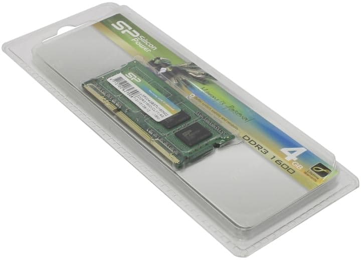 Silicon Power <SP004GBSTU160N02> DDR3 SODIMM 4Gb <PC3-12800> (for NoteBook)
