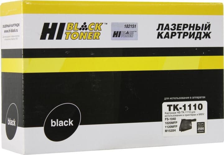 Картридж Hi-Black HB-TK-1110 для Kyocera FS-1040/1020/1120/M1520