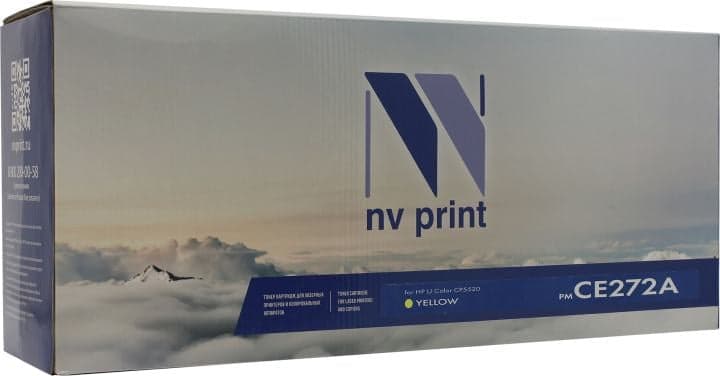 Картридж NV-Print аналог CE272A Yellow для HP Enterprise CP5525