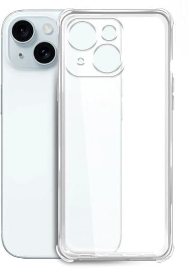 Чехол (72406) BoraSCO для Apple iPhone 15 Plus прозрачный