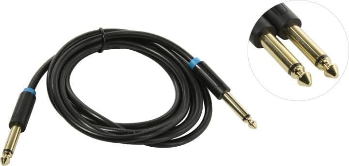 Vention <BAABG> Кабель Jack6.3-M --> Jack6.3-M 1.5м