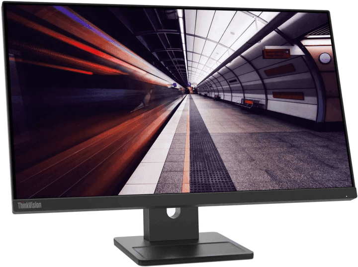 63EDMAT2UK Монитор Lenovo 23.8" ThinkVision E24-30 черный LED 4ms 16:9 M/M матовая HAS Piv 1300:1 / VGA DP FHD 4.5кг