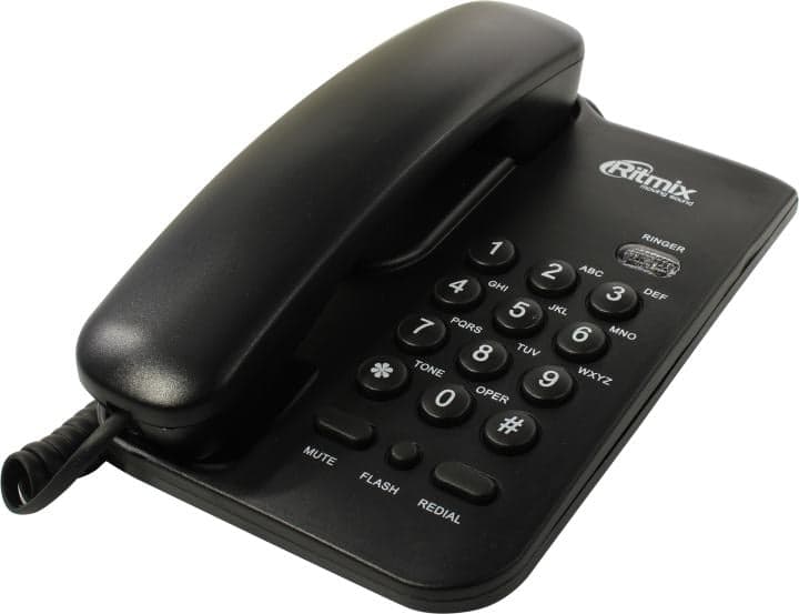 Проводной телефон Ritmix RT-311 White