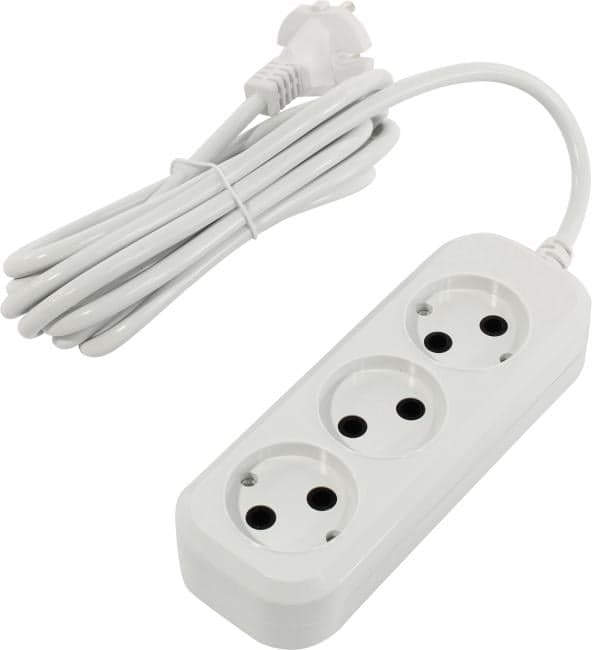 Сетевой удлинитель Buro BU-PSL3.3/W <3м> (3 розетки)