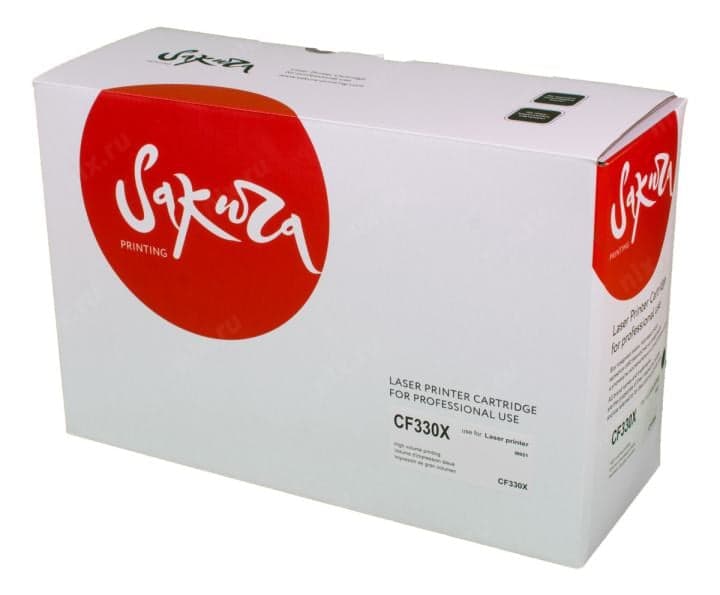 SACF330X Картридж SAKURA CF330X для HP LJ M651, M651DN, M651N, M651Xh, черный, 20 500 к.