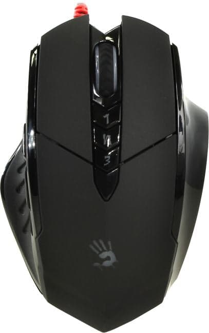 Bloody X`Glides Gaming Mouse <V7M Black> (RTL) USB 8btn+Roll