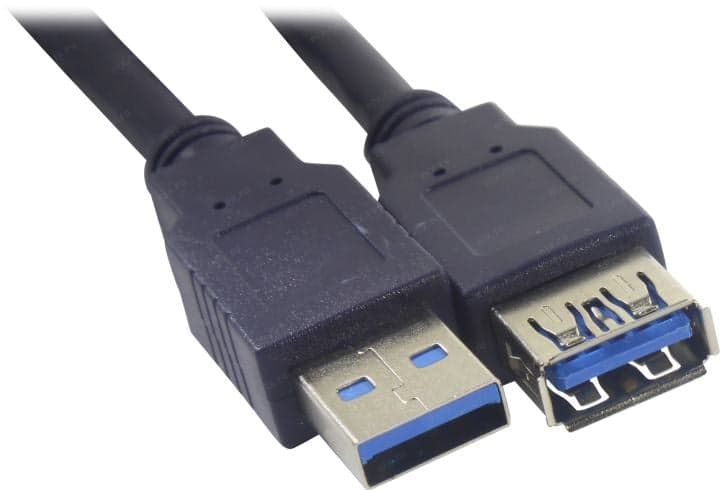 VCOM <VUS7065-1м> Кабель удлинительный USB 3.0 A-->A 1м