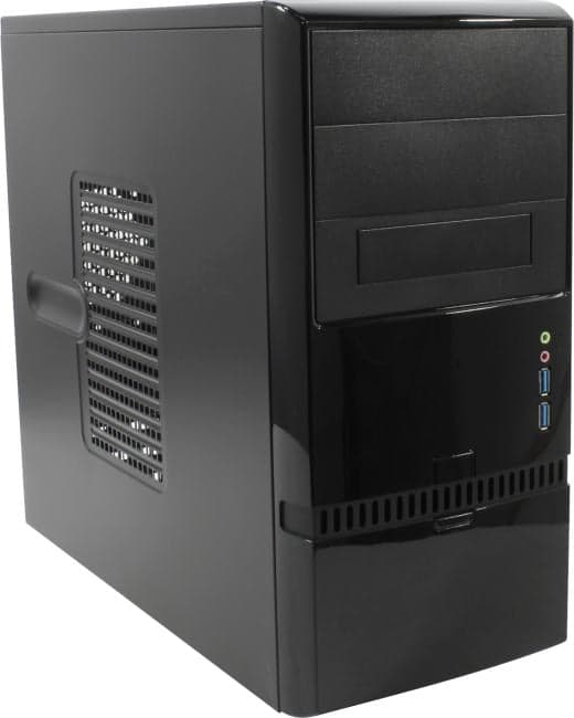 Minitower INWIN ENR022-U3 <Black> MicroATX без БП
