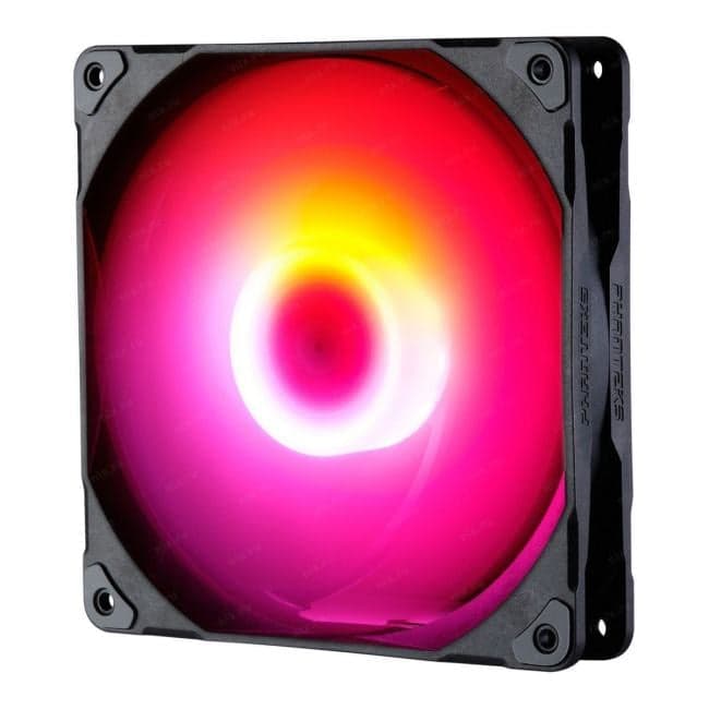 Комплект (3шт.) PHANTEKS M25 DRGB Black 140x140x25мм (PWM, 400-1800 об/мин, 36.57dBa) / PH-F140M25_DRGB_PWM_BK01_3P_RU
