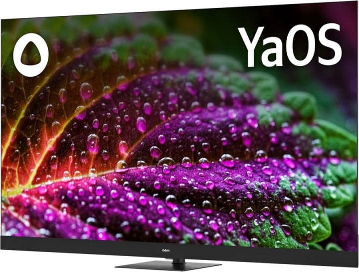 65" QLED ЖК телевизор BBK 65LED-8259/UTS2C (3840x2160, HDMI, LAN, WiFi, BT, USB, DVB-T2, SmartTV)