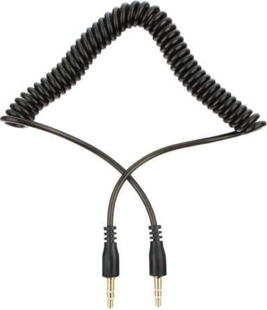CCA-405-6 Кабель аудио спиральный Cablexpert CCA-405-6, Jack 3.5(M)/Jack 3.5(M), 3pin, 1.8 м, черный, пакет