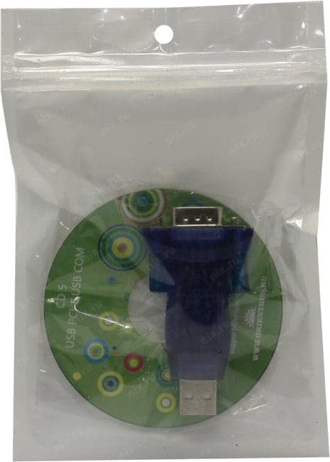 Orient <UAS-002> Адаптер USB AM -> COM9M