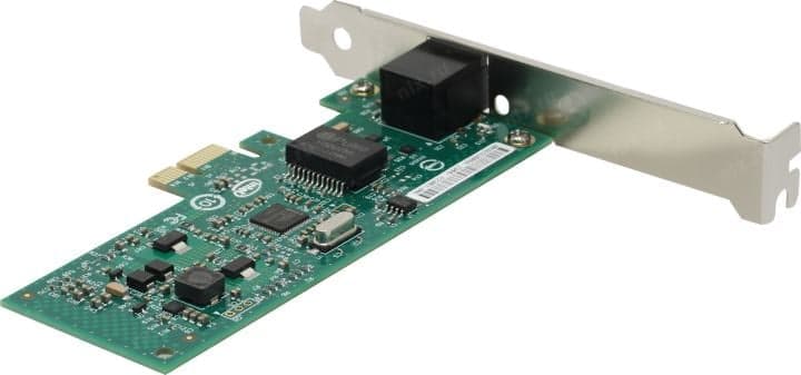 Intel <EXPI9301CTBLK> Gigabit CT Desktop Adapter (OEM) PCI-Ex1 1000Mbps