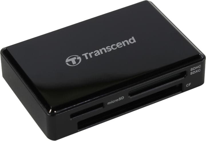 Transcend <TS-RDF8K2> USB3.1 CF/SDXC/microSDXC Card Reader/Writer