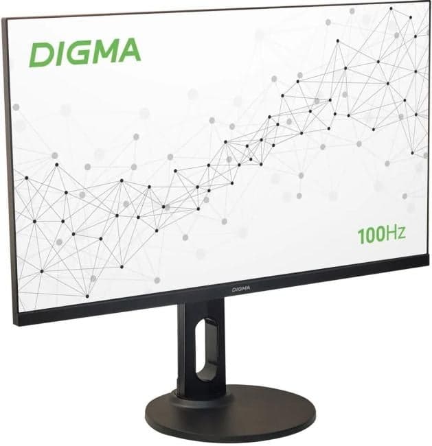 DM27SB14 Монитор Digma 27" Progress 27P605F черный IPS LED 16:9 HDMI M/M матовая HAS Piv 300cd 178гр/178гр 1920x1080 75