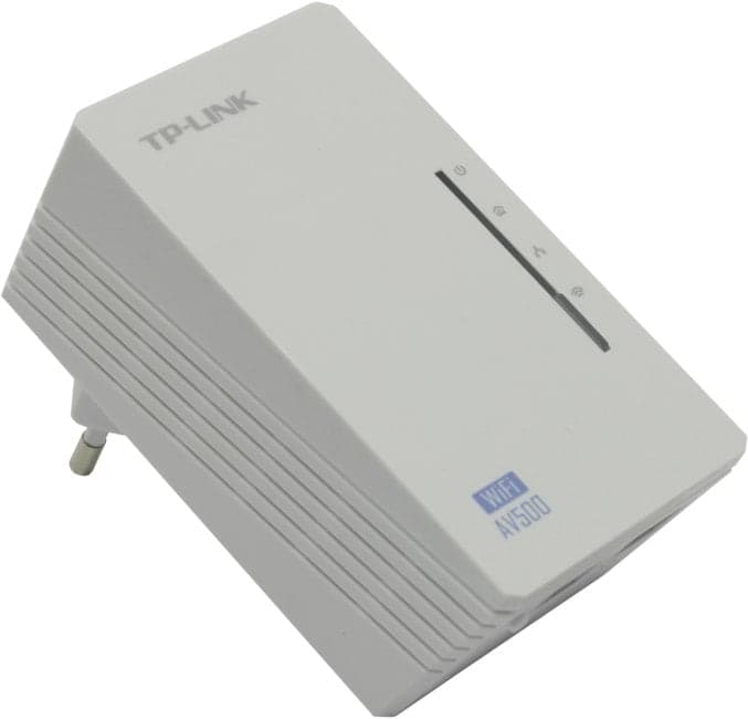 TP-LINK <TL-WPA4220> 300Mbps AV500 WiFi Powerline Extender (2UTP, 802.11b/g/n, 300Mbps, Powerline500Mbps)
