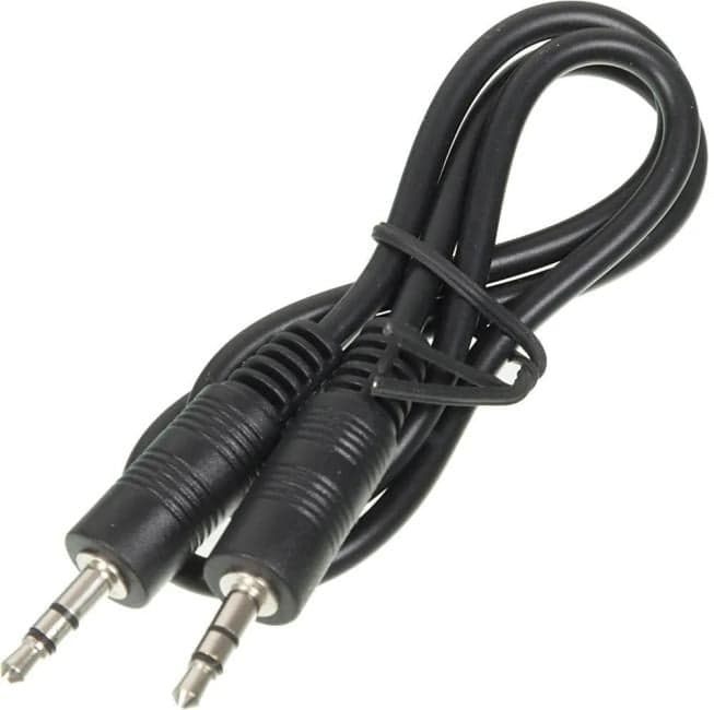 Кабель аудио Ningbo JAAC002-0.5 Jack 3.5 (m)/Jack 3.5 (m) 0.5м. черный