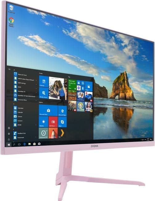 23.8" ЖК монитор Digma Overdrive 24P410F <DM24SG03 Pink> (LCD, 1920x1080, HDMI, DP) <2024080>