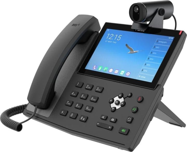 Телефон IP Fanvil X7A+CM60 черный