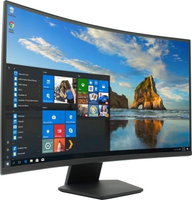 31.5" ЖК монитор LG UltraGear 32GS60QC-B (Curved LCD, 2560x1440, HDMI,DP)