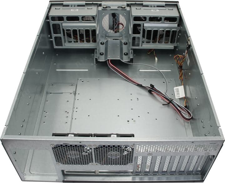 Корпус Chenbro 384-19019-Y11800 (RM41300-FS81U3) AS'Y COMPONENT,19-0209,5.25"BAY_3+ 3.5"BAY_5,W/12CM FAN,FOR LIM