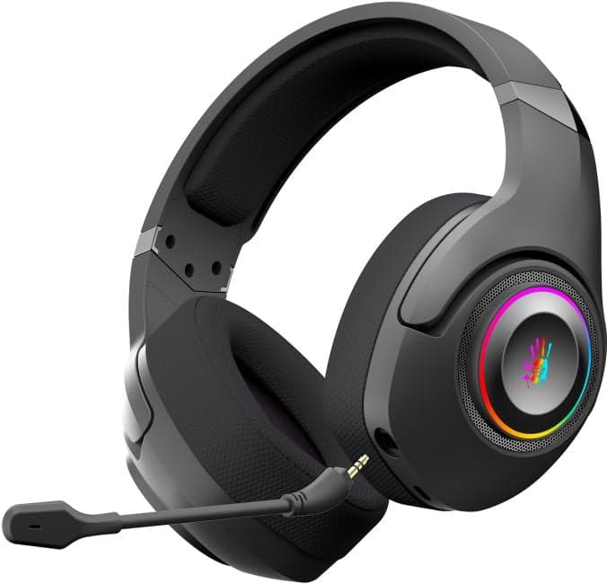 Наушники с микрофоном Bloody GR270 <Black> (FM, Bluetooth 5.3)