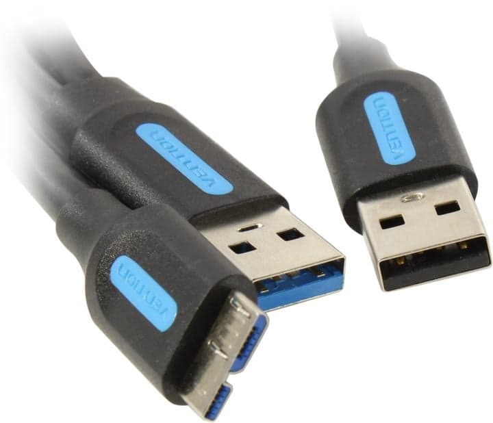 Vention <CQPBF> Кабель USB 3.0 AM-->micro-B/USB 2.0 AM 1м