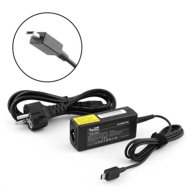 TopON TOP-AS33 для Asus 19V 1.75A (8.2x6.5x2.3) 33W 0A001-00342600 TOP-AS33