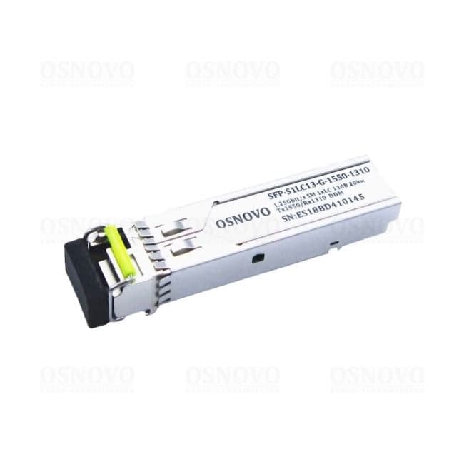 OSNOVO <SFP-S1LC13-G-1550-1310> Модуль SFP (Simplex LC, SM)
