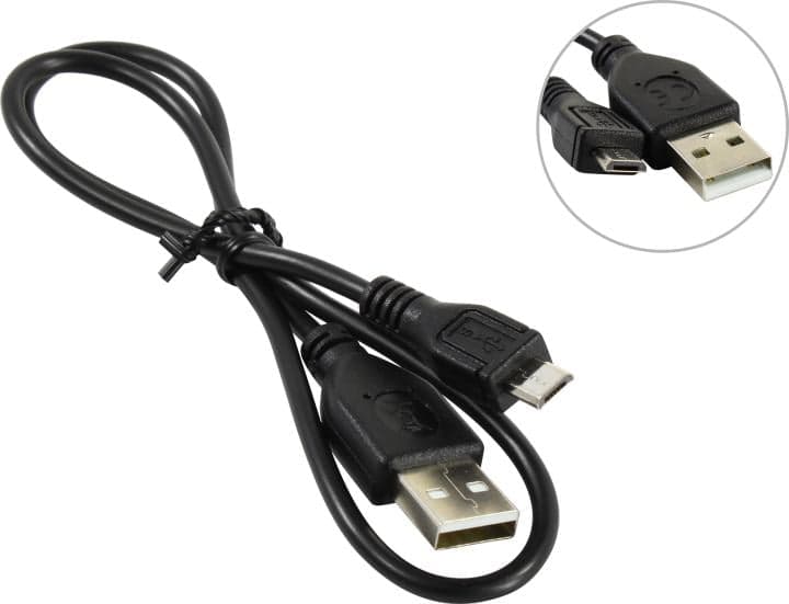 Cablexpert <CCP-mUSB2-AMBM-0.5M> Кабель USB2.0 AM-->micro-B 0.5м