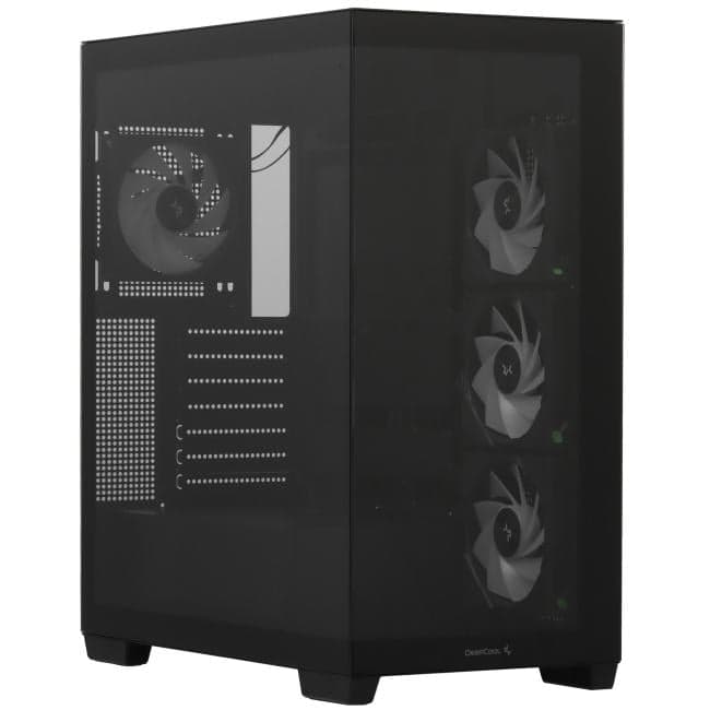 Miditower Deepcool CG580 4F <R-CG580-BKADA4-G-1> Black ATX без БП, с окном