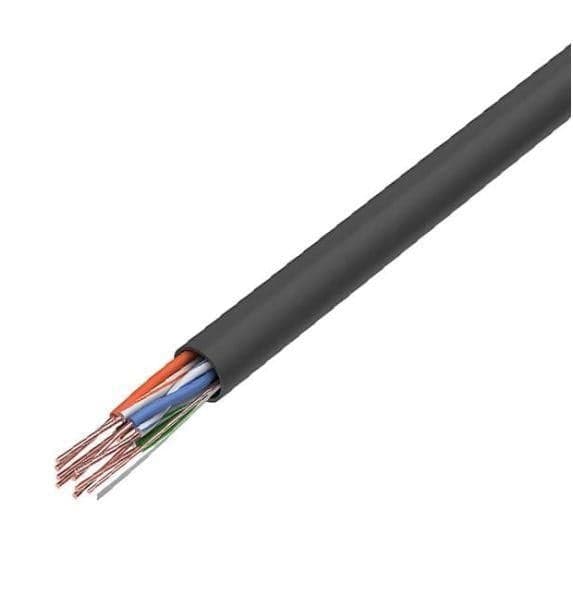 01-0054 PROconnect Кабель витая пара U/UTP, категория 5e, PE, 4PR, 24AWG, внешний, черный, 305 м