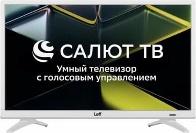 23.8" LED ЖК телевизор Leff 24F691T (1920x1080, HDMI, LAN, WiFi, BT, USB, DVB-T2, SmartTV)